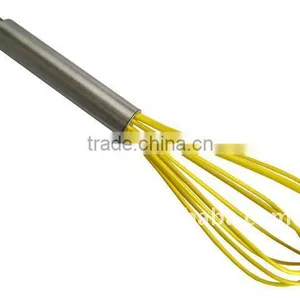 Kitchn Silicone Wire Handle Stainless Steel Whisk thumbnail-5