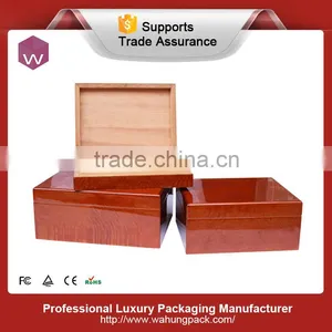 Wood Cigar Packing Boxes OEM Cigar Storage Box thumbnail-2