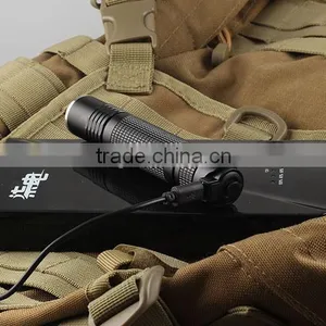 18650 Led Power Style Flashlight Rocky Led Flashlight XM-L2 U2 500LM Flashlight thumbnail-5