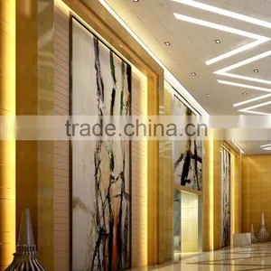 the Hotel Lobby Large Wall Painting thumbnail-1