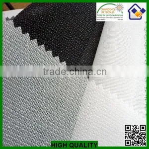 100%PES Coating Warp Knit Woven Interlining/fusing Interfacing Fabric for Garment thumbnail-1