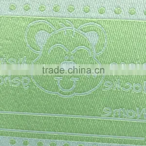 Factory Direct Woven Labels Sew on Type Main Label for Clothing Garment Wash Care Labels thumbnail-1
