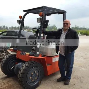 High Quility of Configuration CJ1/CJ2,Model CPD15 Four Wheel AC Electric Forklift Truck thumbnail-3