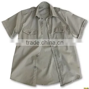 Long Sleeves & Short Sleeves Custom Khaki Shirt thumbnail-5
