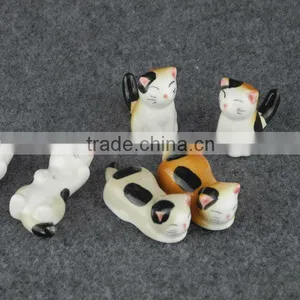 Handpaint Luck Cat Ceramic Chopstick Rest thumbnail-1