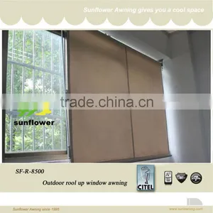 OK Horizontial Manual Handle Crank Window Blinds thumbnail-1