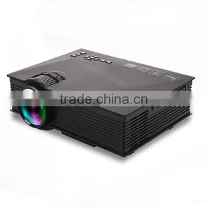 UC46 Mini LED LCD Projector Design by Portabel/ Simple for Game Use Wireless Mini LED Projector thumbnail-2
