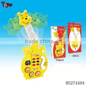 Musical New Plastic Guitar Toy thumbnail-1