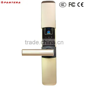 High Level Digital Key Card Lock With Fingerprint Reader thumbnail-5