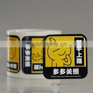 Irregular Shape Sticker Label Printing Cheap Price thumbnail-1