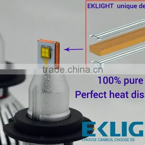 EK LIGHT Smart System TUV Factory 6-30V DRL Function H7 H4 D1 D2 D3 D4 Canbus h4 Car Led Headlight thumbnail-2