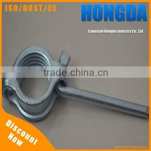 Forged Kad-Screw Nut Galvanized Adjustable Screw Base Jack Nut With Handle thumbnail-3