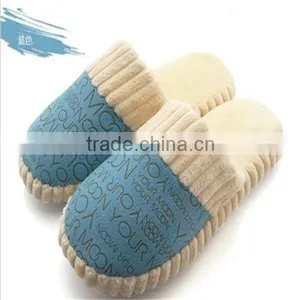 Warm New Autumn and Winter Men&Women Cotton-Padded Lovers At Home Slippers Indoor Shoes Slippers thumbnail-4