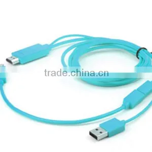 Cabletolink MHL KIT to HDMImedia Adapter 1080p Micro 5pin USB for Android Phones Tablets thumbnail-5