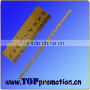 2014 Wood Yellow Color Ruler thumbnail-1