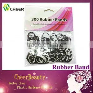 White&black Hair Rubber Bands thumbnail-1