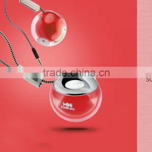 Mini Crystal Plastic Colorful Bluetooth Speaker With Strip thumbnail-4