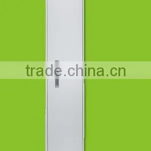 Single Door Metal Locker Cabinet Steel Clothing Wardrobe Cabinet thumbnail-1