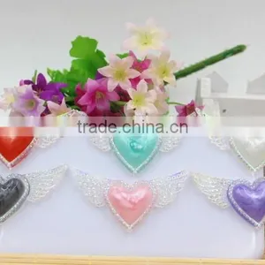 Flatback Resin Shining Butterflies for Hair Resin Cabochons Rein Crafts for Kids Hair Phone Accessaries thumbnail-1