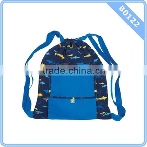 Lightweight Water Resistant Kids Drawstring Bag thumbnail-1