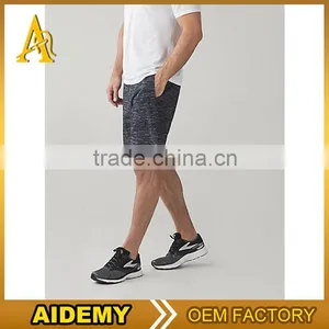 Wholesale OEM Heather Short Pants Mens Shorts Cheap Pants for Gym Wear thumbnail-2