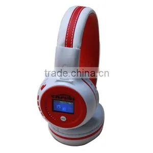 Foldable Bluetooth Headset With TF Slot and Screen thumbnail-1