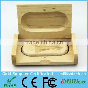 Wooden Printed Usb With Wooden Box thumbnail-1