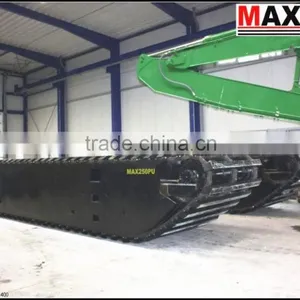 Amphibious Pontoon Undercarriage of Amphibious Excavator , Suitable to 20 to 23Ton Class Excavator , Model: MAX200PU thumbnail-2