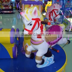 2016 New Carousel Game Horse Carousel Ride Car Carousel Machine thumbnail-3