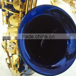 Blue Saxophone Cheap Price Colored Saxophones for Beginners thumbnail-4
