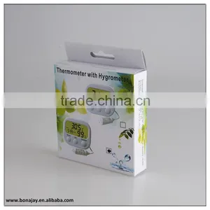 Factory Wholesale Digital Thermo Hygrometer and Clock thumbnail-1