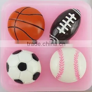 Various Balls Shaped Non-stick 100% Food Grade Silicone Bake Mold thumbnail-4