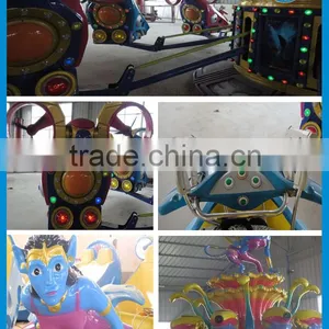 Fairground Attraction Kids Ride Amusement Park Indoor Ride Blue Star for Sale thumbnail-5