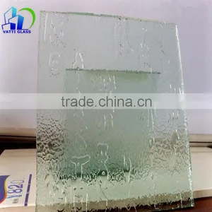 Manufacturers Sell Like Hot Cakes Made Yuhua District 2, Embossed Glass Bathroom Decorate Office Partition Glass thumbnail-4
