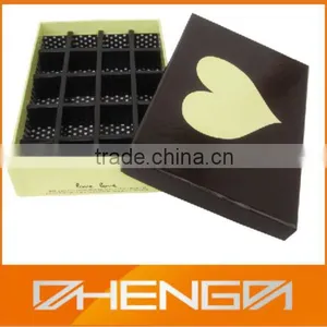Hot!!! Customized Made-in-China Christmas Eve Lovely Chocolates Gift Heart Shape Packaging(ZDC13-107) thumbnail-1
