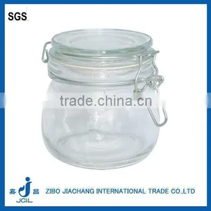500ml Swing Top Glass Storage Jar CK02 thumbnail-1