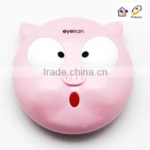A-8066 Luxury Gold Pig Contact Lens Case thumbnail-2