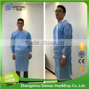 High Protective Sterilized Disposable Surgical Gown/disposable Isolation Gown thumbnail-1