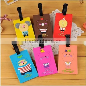 Hands off Luggage Tags, Soft Pvc Travel Luggage Tags, Customized Rubber Luggage Tags thumbnail-1