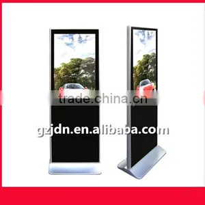 32" Wholesale 2 Pcs/lot Advertising Kiosk Advertising Right Angle Display LED LCD Display for Advertising With pc System thumbnail-1