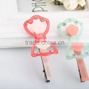 Fashion Colorful Rhinestone Decoration Hair Clip Wholesale Exquisite Bow Hair Clip thumbnail-4