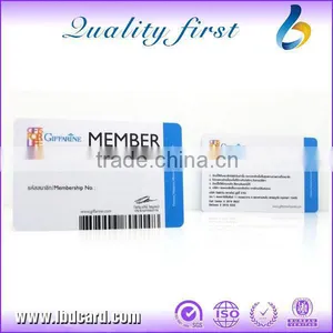 MIFARE Plus X4k Barcode Cards PVC Chip Cards thumbnail-3