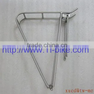 XACD Design High Quality Bike Rear Rack Customed Bike Luggage Rack Capacity 25ke Titanium Bicycle Rear Rack thumbnail-1