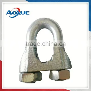Din 741 Galv Malleable Rope Clip thumbnail-1