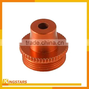 High Precision Turned Parts, Chrome Plating / Powder Coating Aluminum CNC Machining thumbnail-1