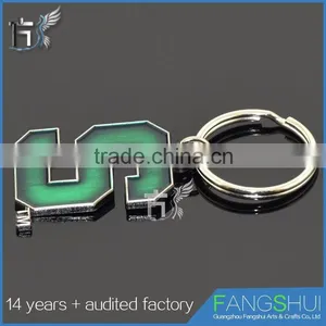 Top Quality 3d s Letter Keychain Stainless Steel Keychain Wholesale thumbnail-4