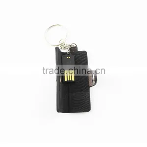 Real Leather Sophisticated Technology Men's Purse USB Stick 2gb 8gb thumbnail-5