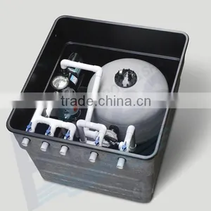 High Filtration Accuracy Integrative Swimming Pool Sand Cap Filter PK8011 thumbnail-3