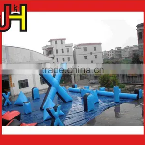 High Quality Laser Tag Game Inflatable Paintball Air Bunkers For Amusement thumbnail-5