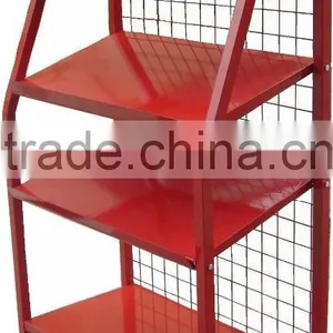 Factory Flooring Stand Lubrication Oil Display Rack Car Metal Lube Slushing Compound Display Shelf thumbnail-1